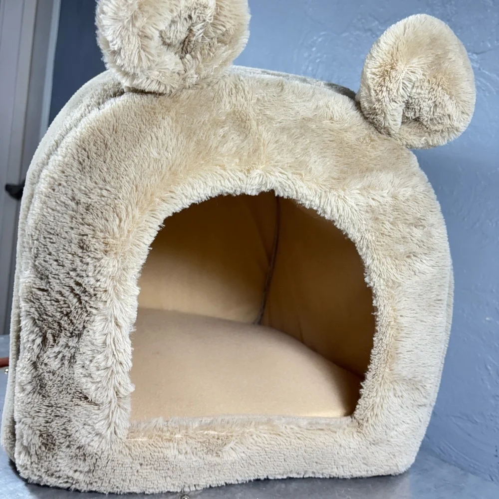 Cozy Pet House Bed Dome-Shaped Dog House/Bed